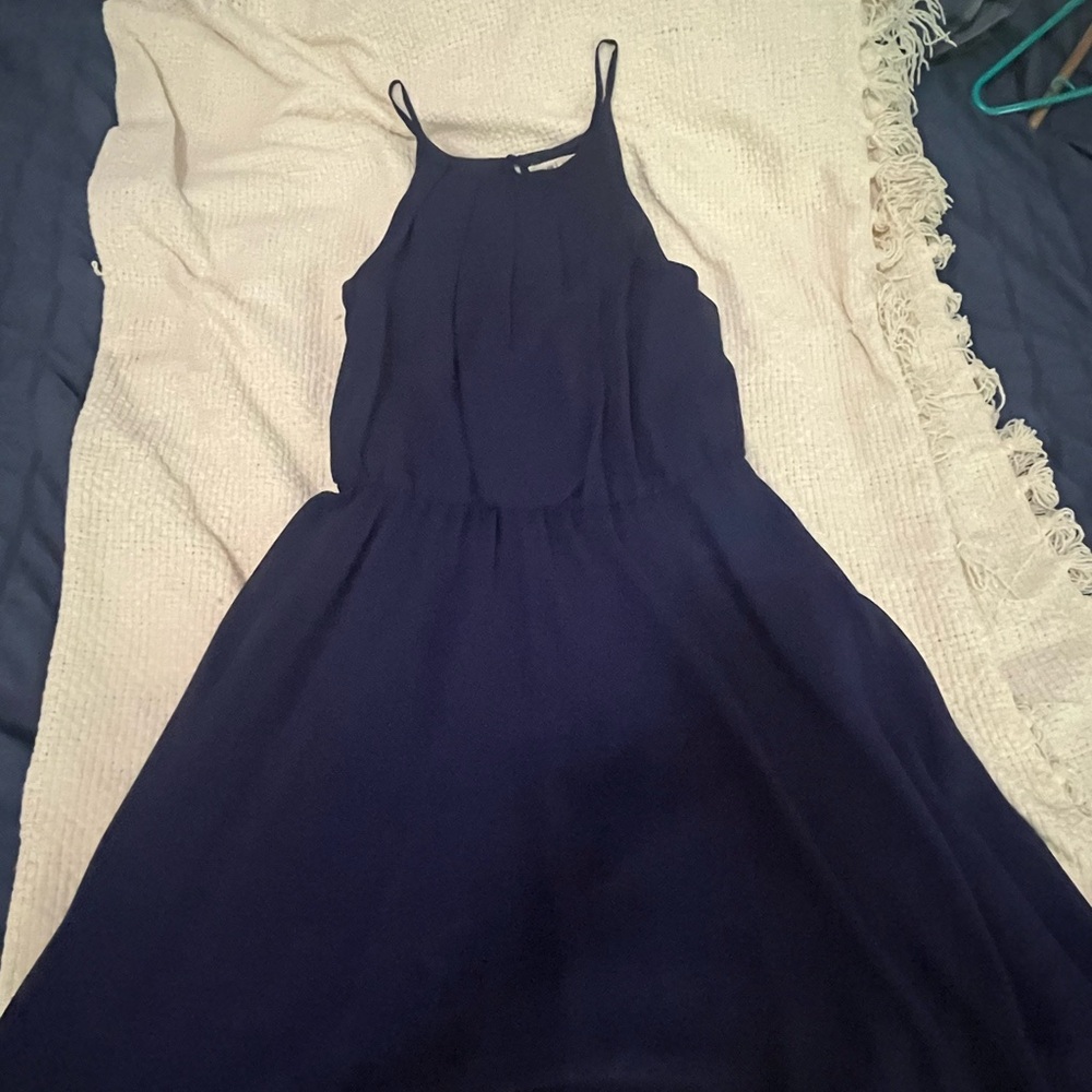 Miami Deep Blue Sleeveless Top